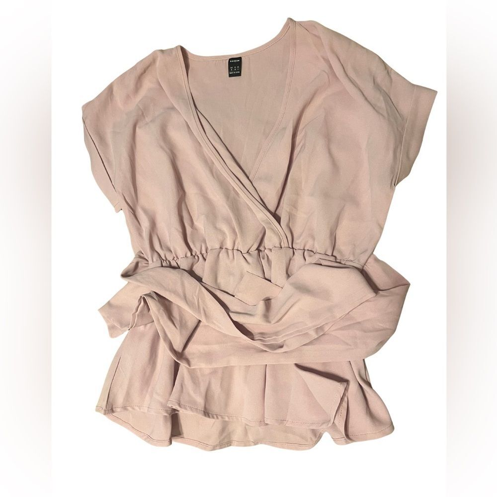 SHEIN Light Pink Blouse – Women’s Size 6 / Medium